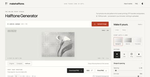 makehalftone-com — screenshot