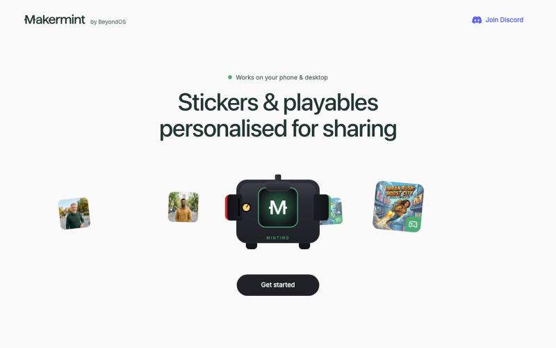 Makermint — screenshot