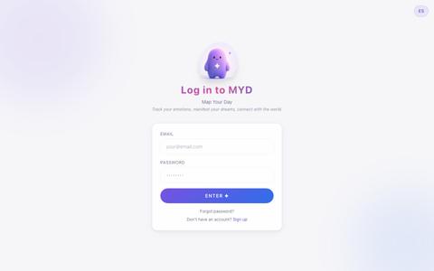 MYD — Map Your Day — screenshot