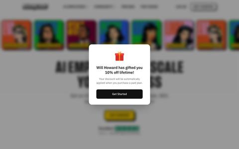 AI Employees To Scale Your Business - Marblism — screenshot