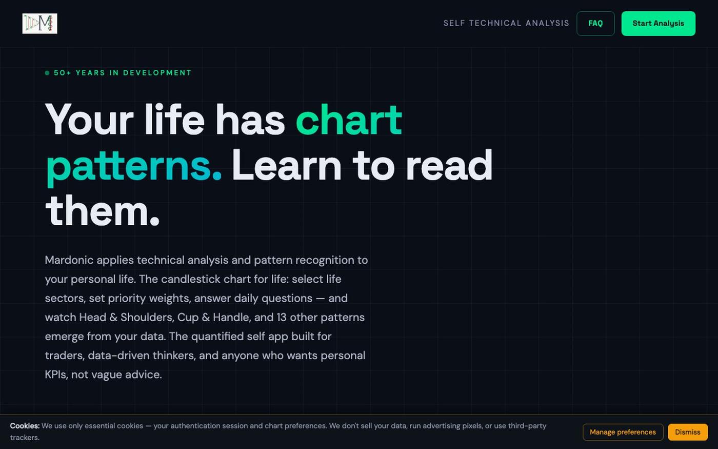mardonic — Candlestick Chart for Life | Self Technical Analysis & Pattern Recogn — screenshot