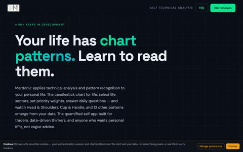 mardonic — Candlestick Chart for Life | Self Technical Analysis & Pattern Recogn — screenshot