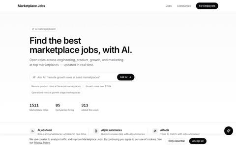 Marketplace Jobs — screenshot