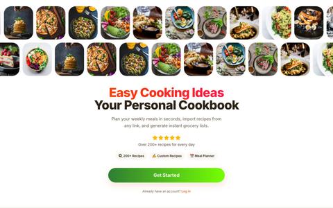 MealPlate – Easy Cooking Ideas & Your Personal Cookbook — screenshot