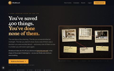 Mindboard — screenshot