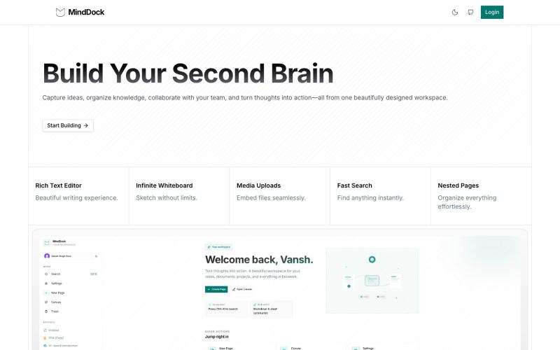 minddock-khaki-vercel — screenshot