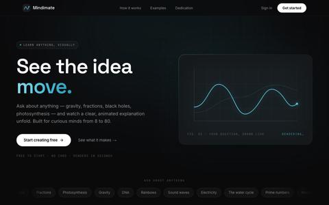 Mindimate — See Ideas Move — screenshot