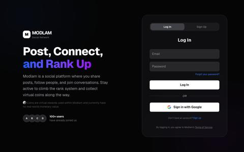 Modlam | Digital Solutions — screenshot