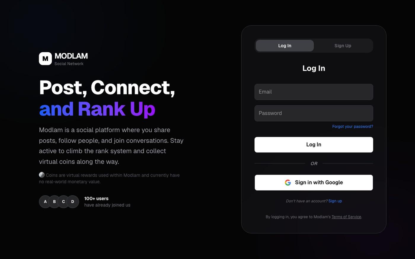 Modlam | Digital Solutions — screenshot