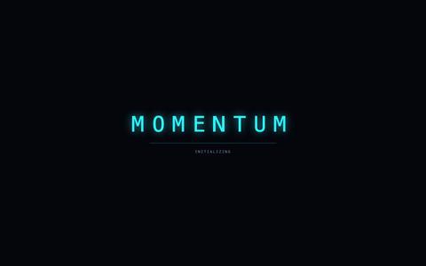 MOMENTUM — screenshot