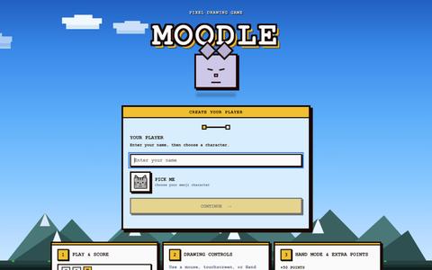 Moodle — screenshot