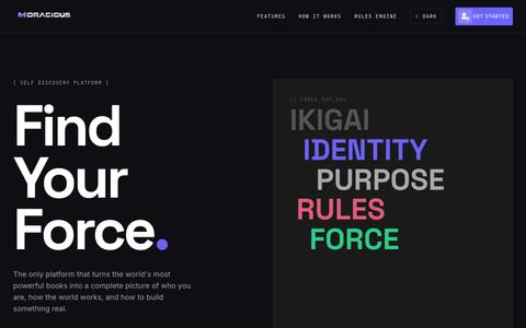 Morasious — Find your force. — screenshot