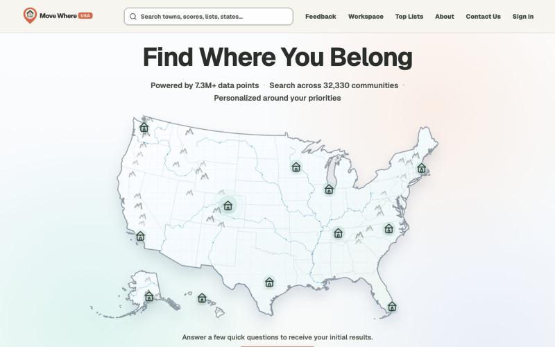 Move Where USA — screenshot