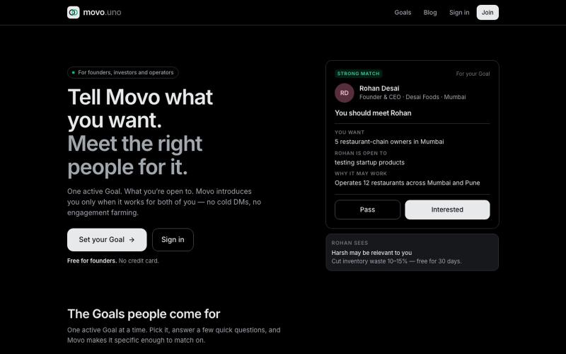 Movo — screenshot