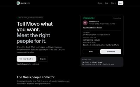 Movo — screenshot