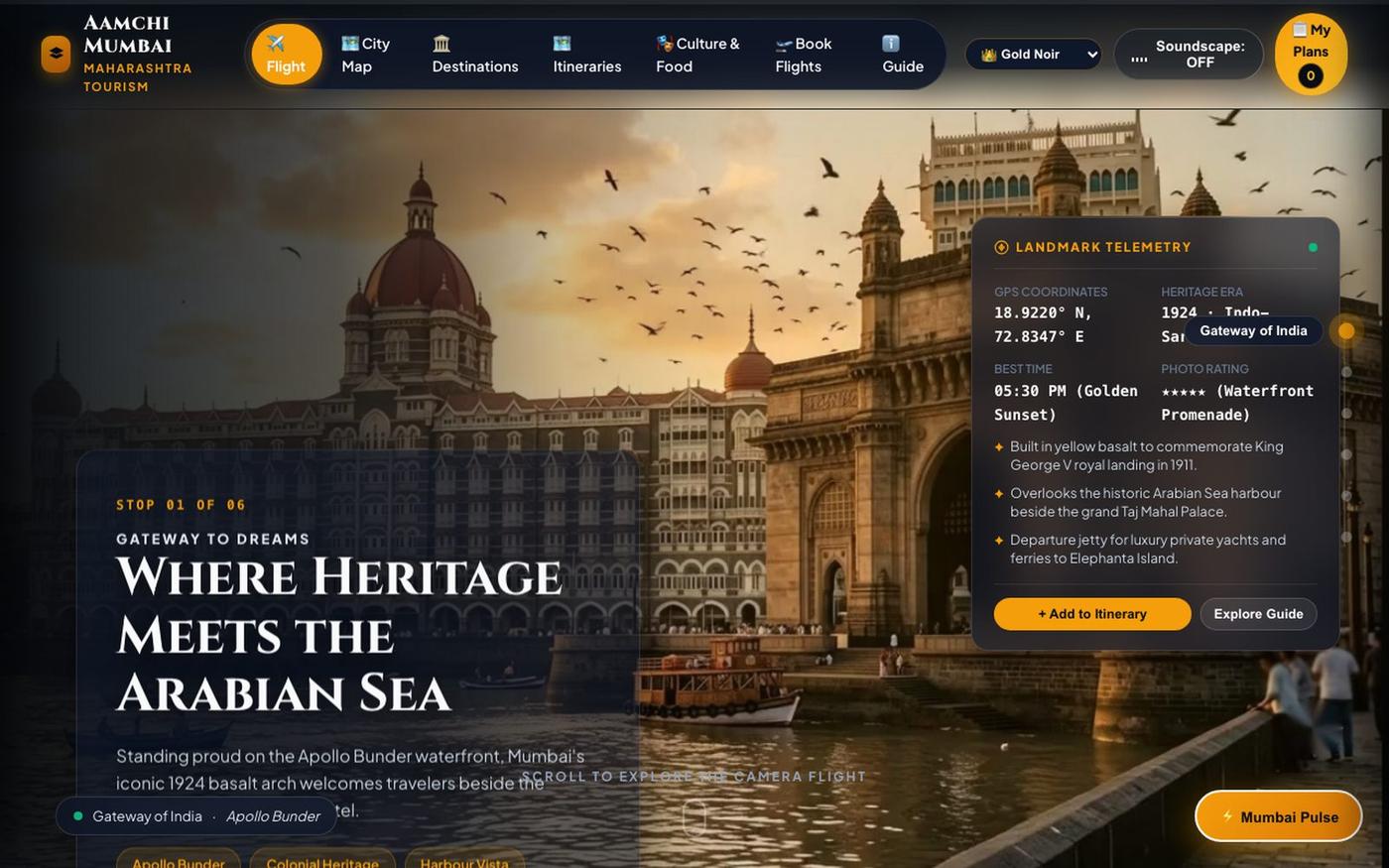 Aamchi Mumbai — Official Cinematic Tourism Experience | Maharashtra Tourism — screenshot