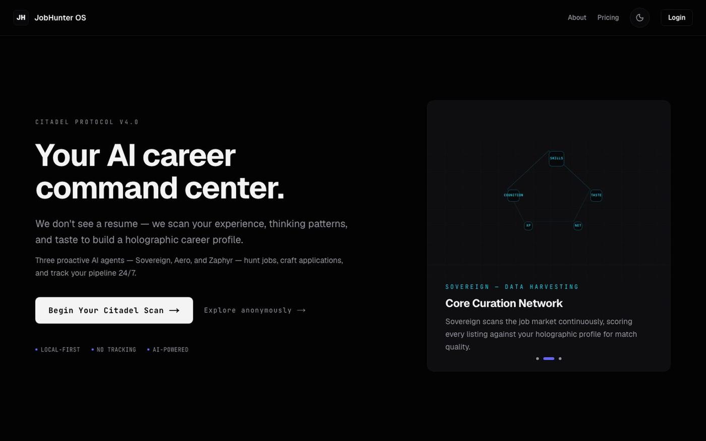 MUN JobHunter — AI-Powered Career Platform — screenshot