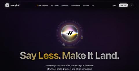 Murgii AI | The Persuasion & Copywriting Intelligence Engine — screenshot