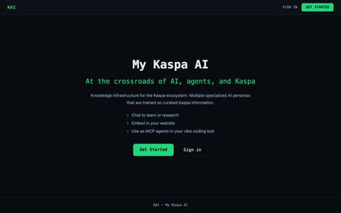 KAI — screenshot