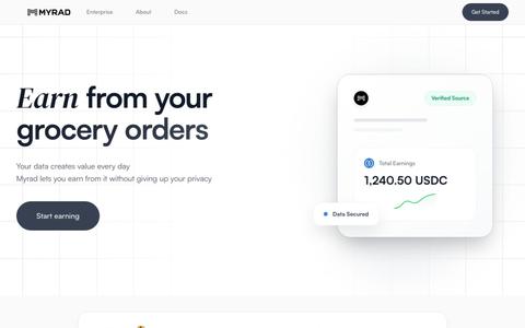 MYRAD — screenshot