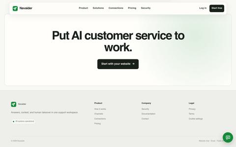 Navaider — screenshot