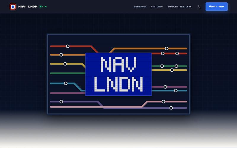 NAV LNDN — London rail in your pocket — screenshot