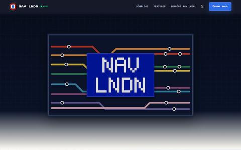 NAV LNDN — London rail in your pocket — screenshot