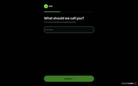 diet — AI Calorie & Macro Tracker — screenshot