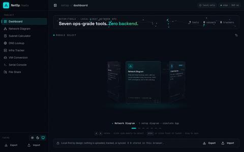 NetOp Tools — screenshot