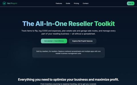 Net Prophit — All-in-One Reseller App — screenshot