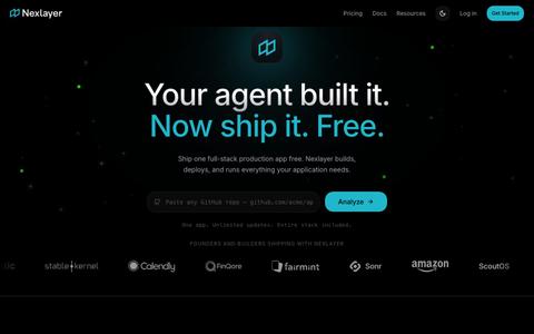 Your Agent Built It. Ship It. — screenshot