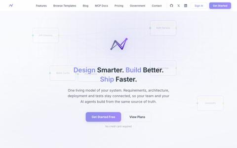 NodeSpec - AI Architecture, Governance & Design for AI-Built Software — screenshot
