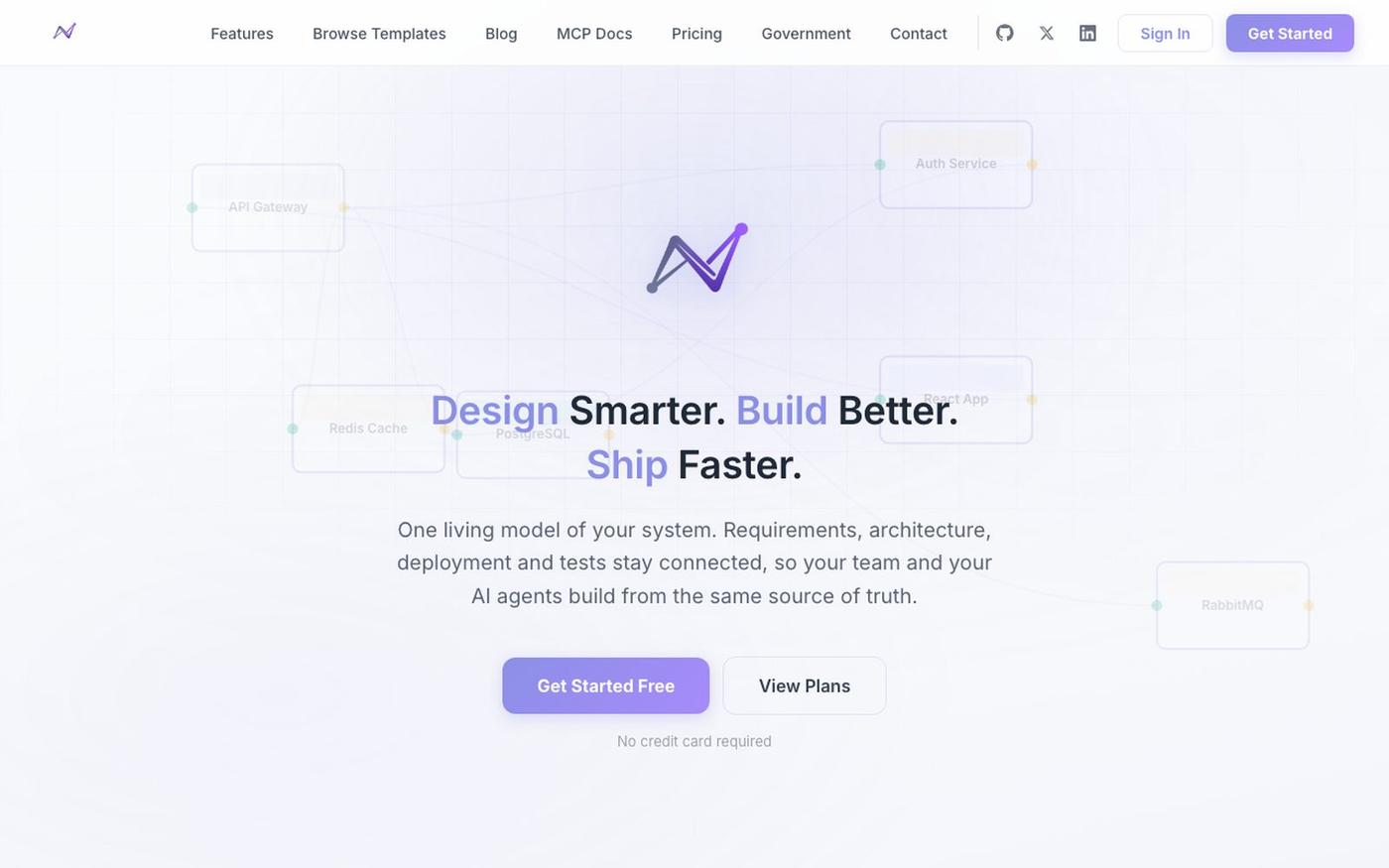 NodeSpec - AI Architecture, Governance & Design for AI-Built Software — screenshot