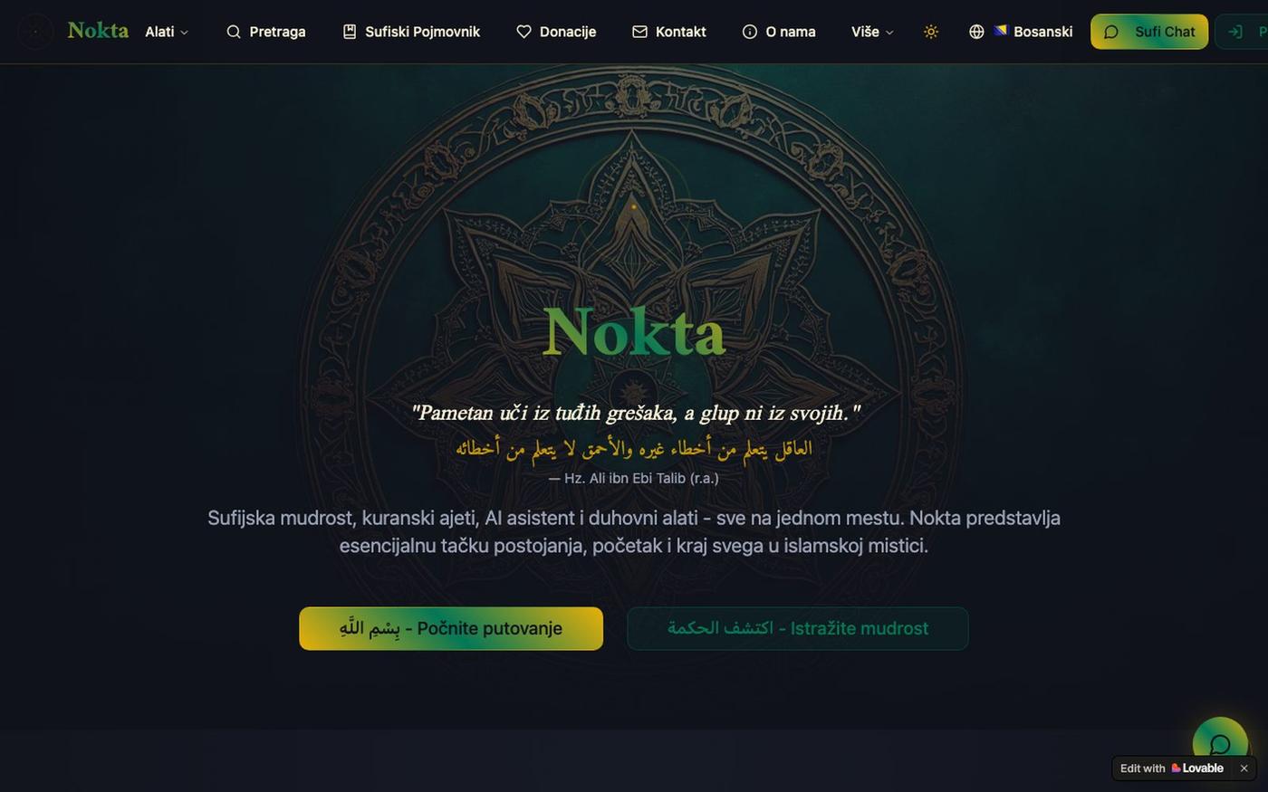 Nokta - النقطة — screenshot