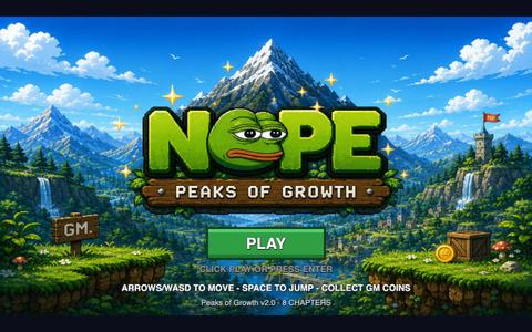 Peaks of Growth — screenshot