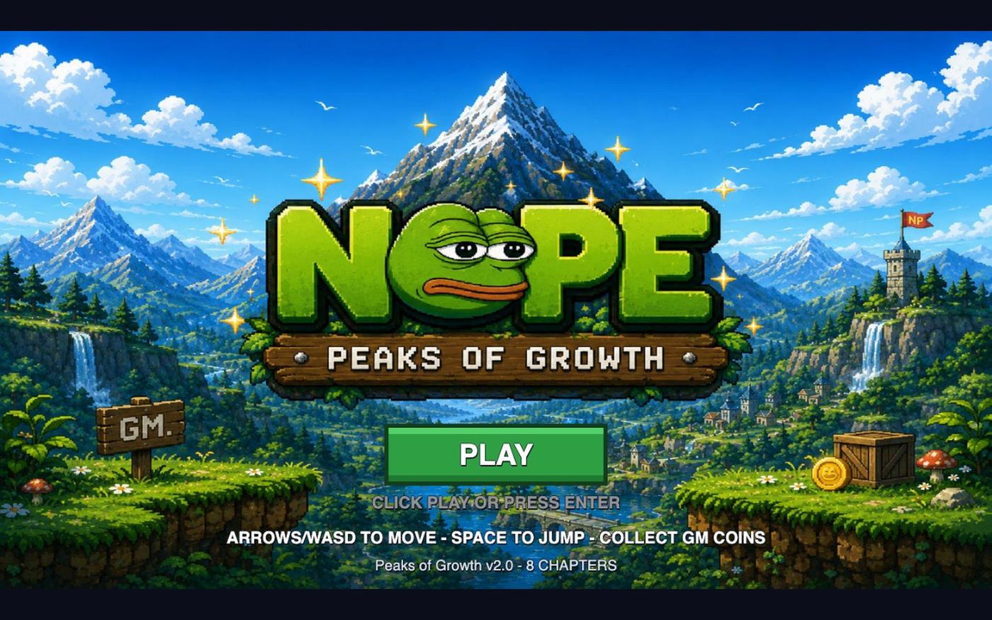Peaks of Growth — screenshot