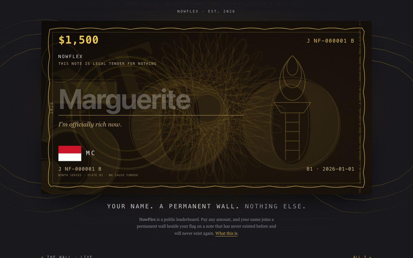 NowFlex — screenshot