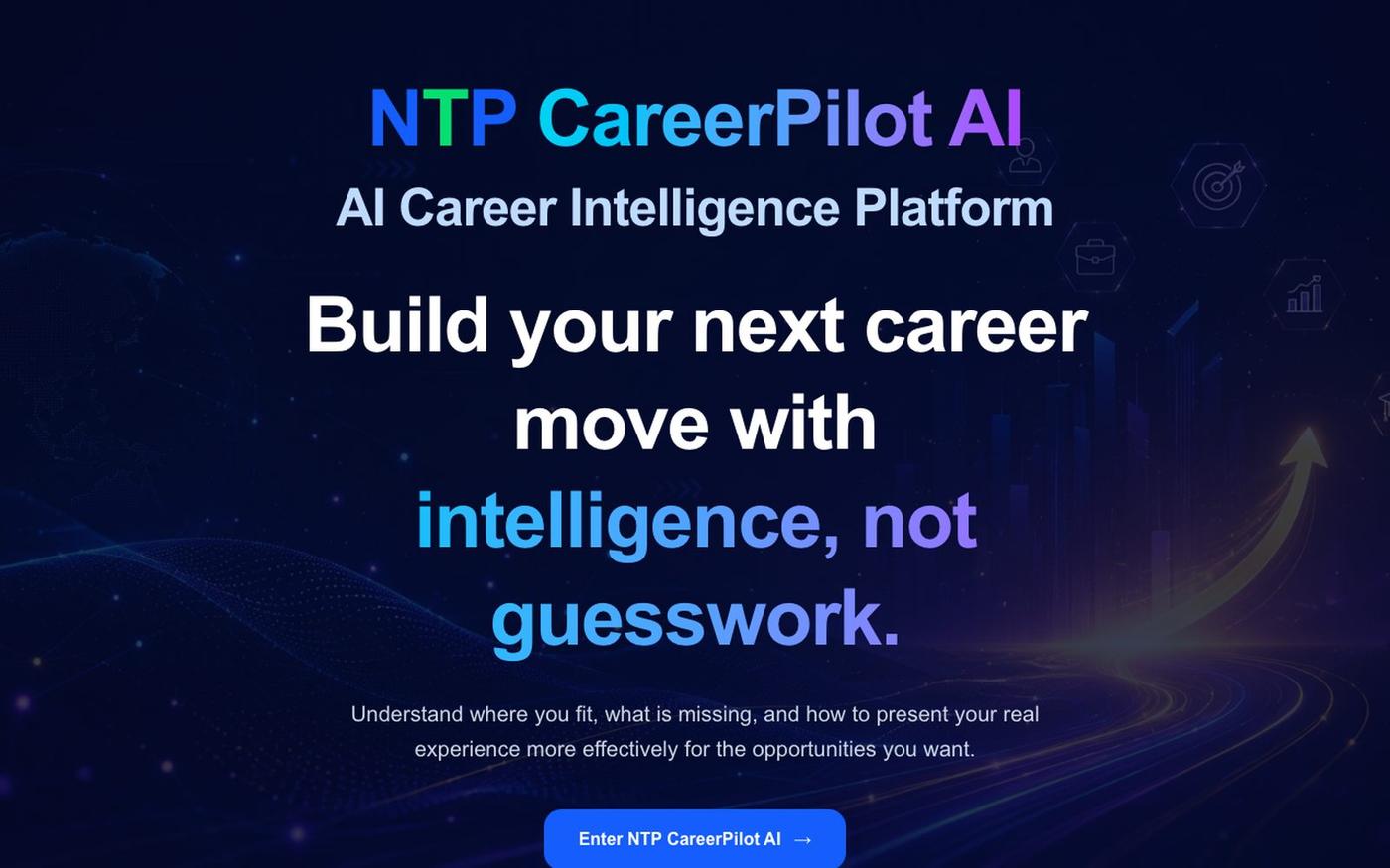 NTP CareerPilot AI — screenshot