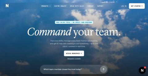 Nucleous | The Operating System for Teams, Leads, and Real-Time Operations — screenshot