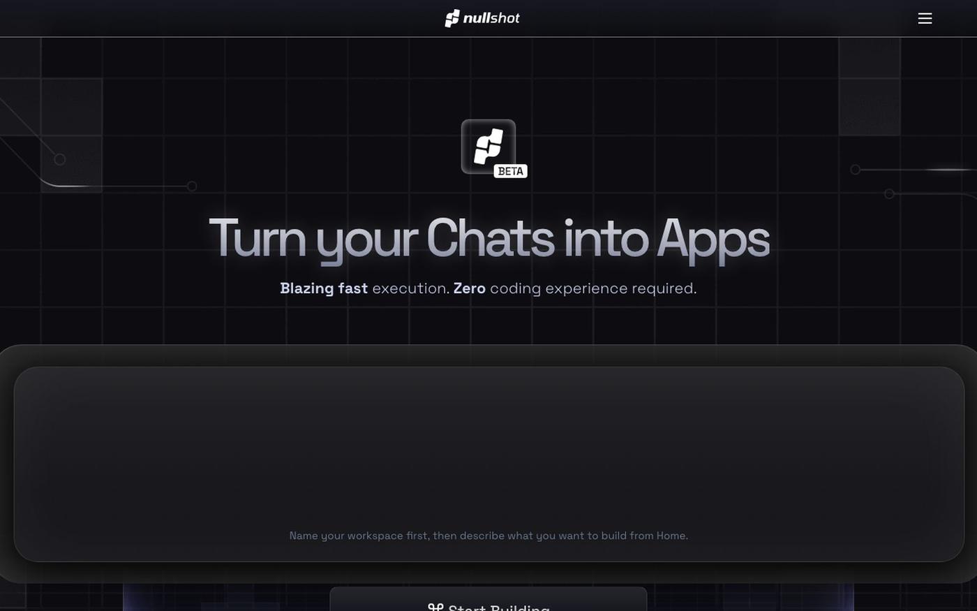 Nullshot - Build Together, Launch Together | Nullshot — screenshot