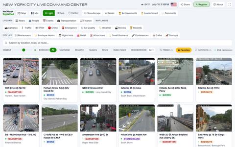 NYC Traffic Cameras Live — Watch 900+ NYC Webcams — screenshot
