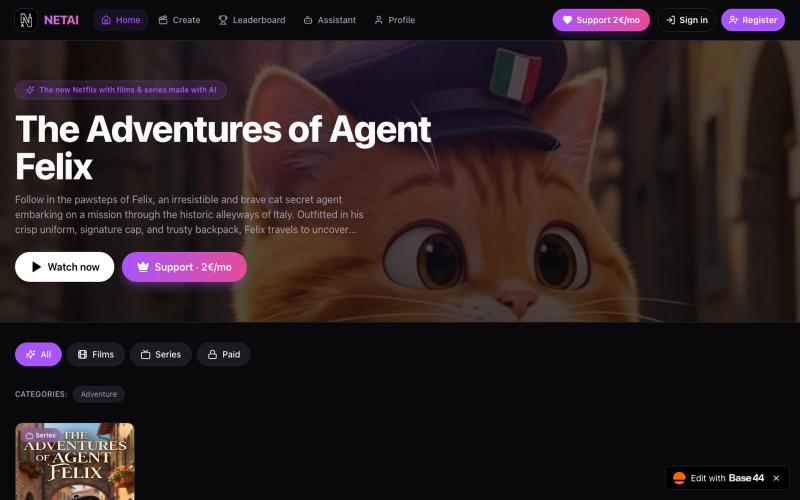Base44 APP — screenshot