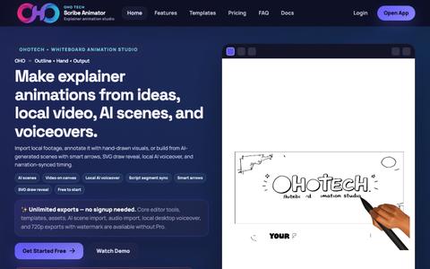Scribe Animator — Whiteboard Animation Studio — screenshot