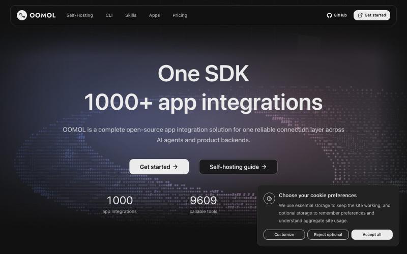 OpenConnector - Open-source app integrations SDK — screenshot