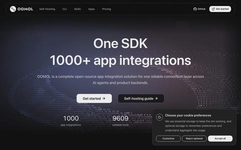 OpenConnector - Open-source app integrations SDK — screenshot