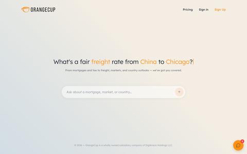 OrangeCup — Economic Engine — screenshot
