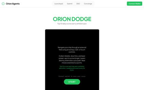 Orion Agents: Discover, vet, and launch autonomous AI agents — screenshot