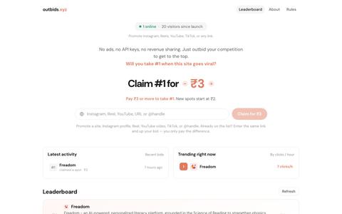 outbids.xyz — screenshot