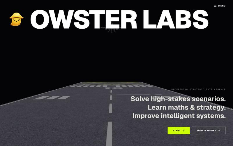 OwsterLabs – Mission-Based Math & Physics Learning Platform — screenshot
