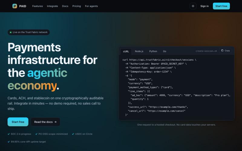 paid-trustfabric — screenshot